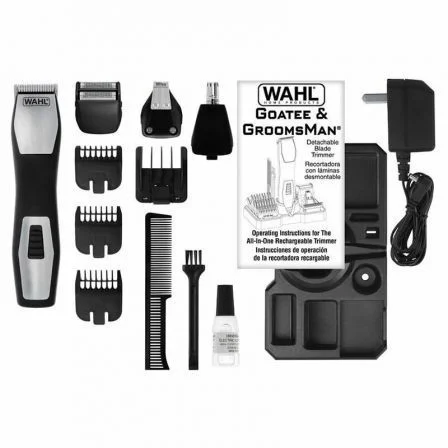 Wahl Body Groomer PRO All In One Negro/Plateado Wahl Body Groomer PRO All In One Negro/Plateado